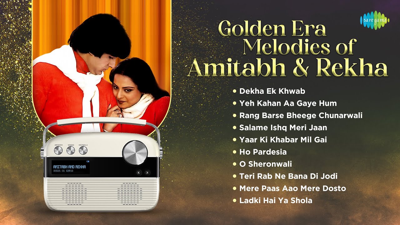 Golden Era Melodies of Amitabh and Rekha | Dekha Ek Khwab | Yeh Kahan Aa Gaye Hum | Ho Pardesia