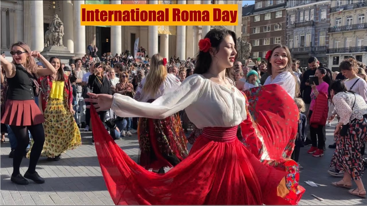 International Roma Day 2025 Celebration in Brussels, Belgium | Indians 🇮🇳 in 🇧🇪 Belgium