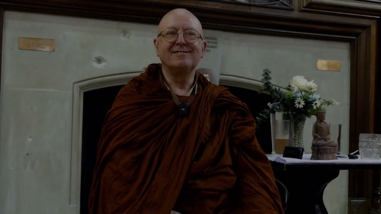 Ajahn Brahm: "What is Letting Go?" Guided Med, Dhamma Talk and Q&A at London Scottish House 20.11.23