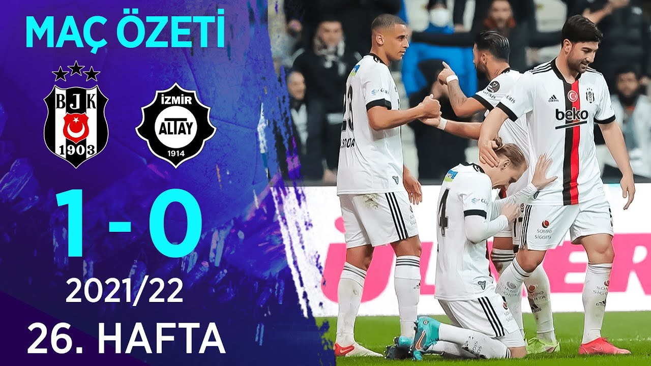 Beşiktaş 1-0 Altay MAÇ ÖZETİ | 26. Hafta - 2021/22
