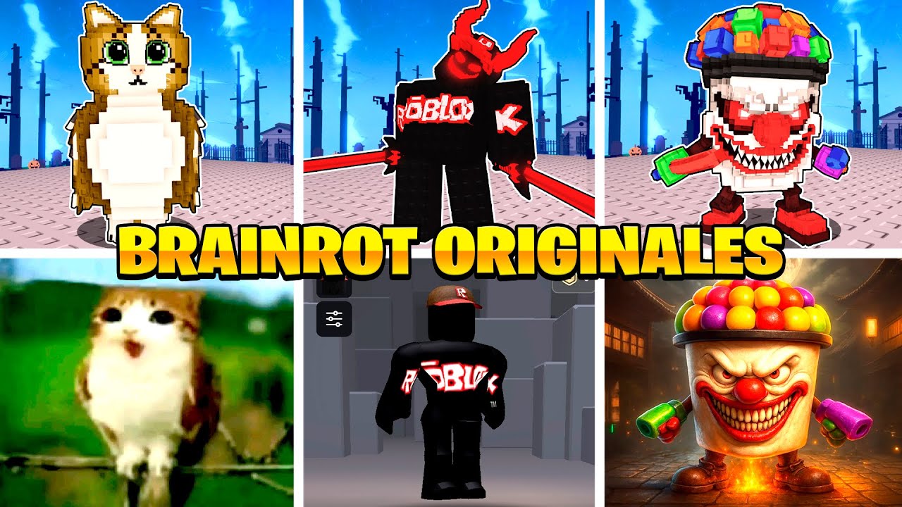 NUEVO BRAINROT ITALIANO vs STEAL a BRAINROT 🎃😈