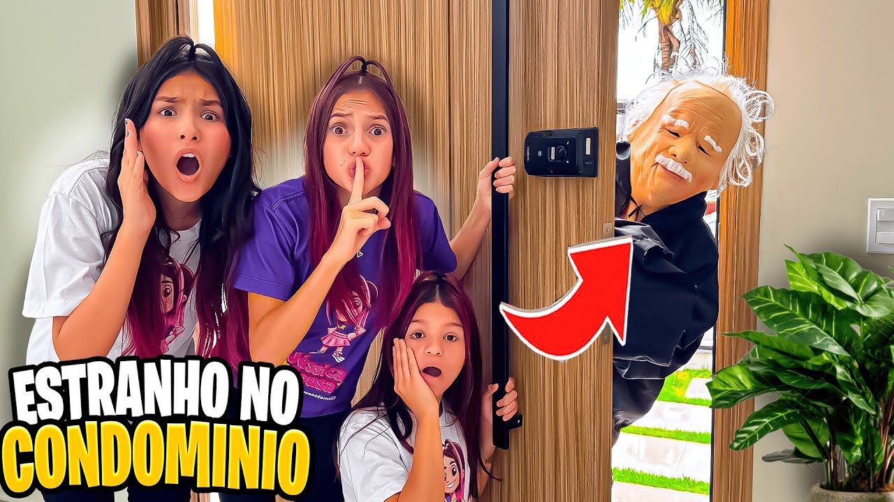 O HOMEM ESTRANHO DO CONDOMÍNIO VOLTOU (JÉSSICA SOUSA E FAMILIA)