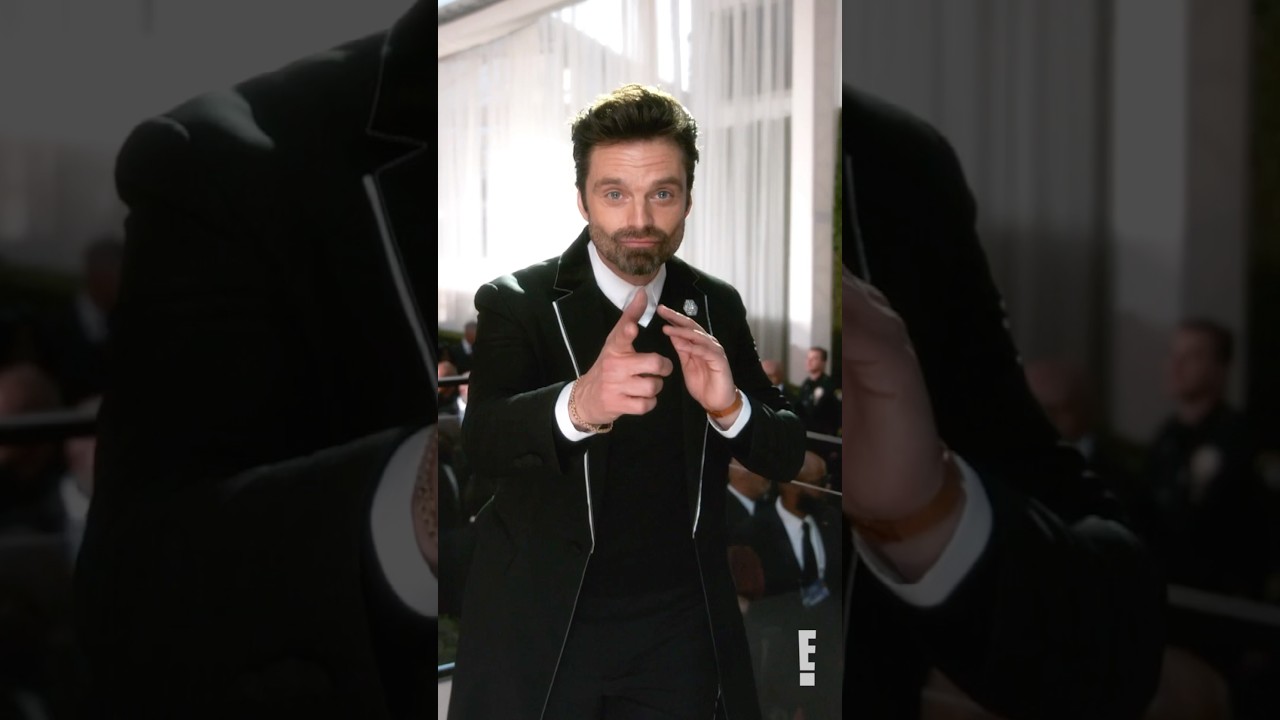 Sebastian Stan nie może uwierzyć, że robi GlamBOTA! #sebastianstan #glambotbts #livefrome