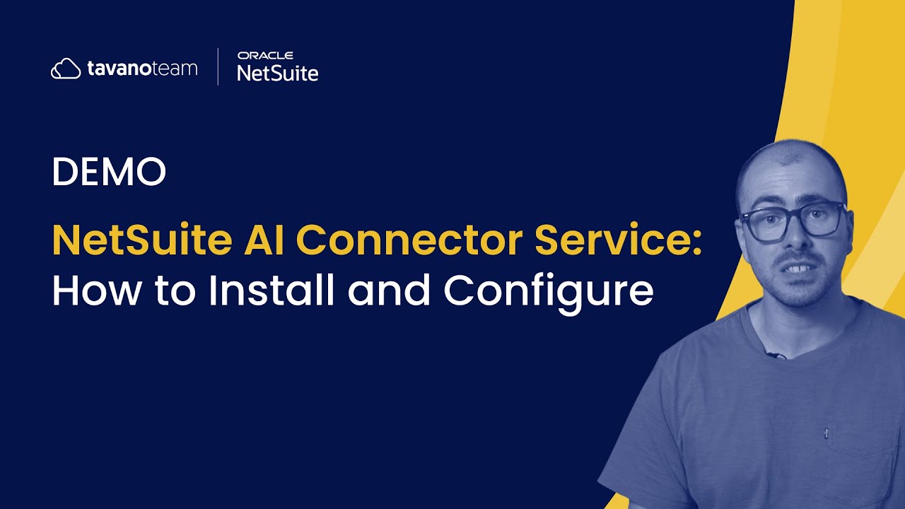 NetSuite AI Connector Service: How to Install and Configure