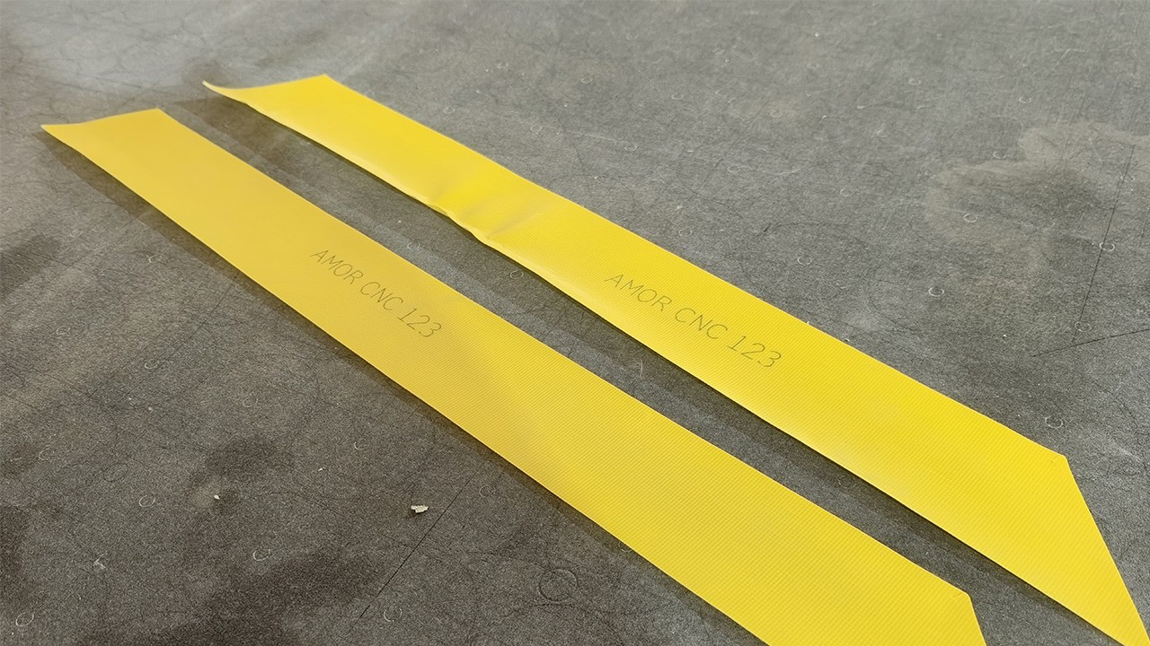 Inkjet Marking + Precision Cutting | CNC Oscillating Knife Cutter for PVC Tarpaulin