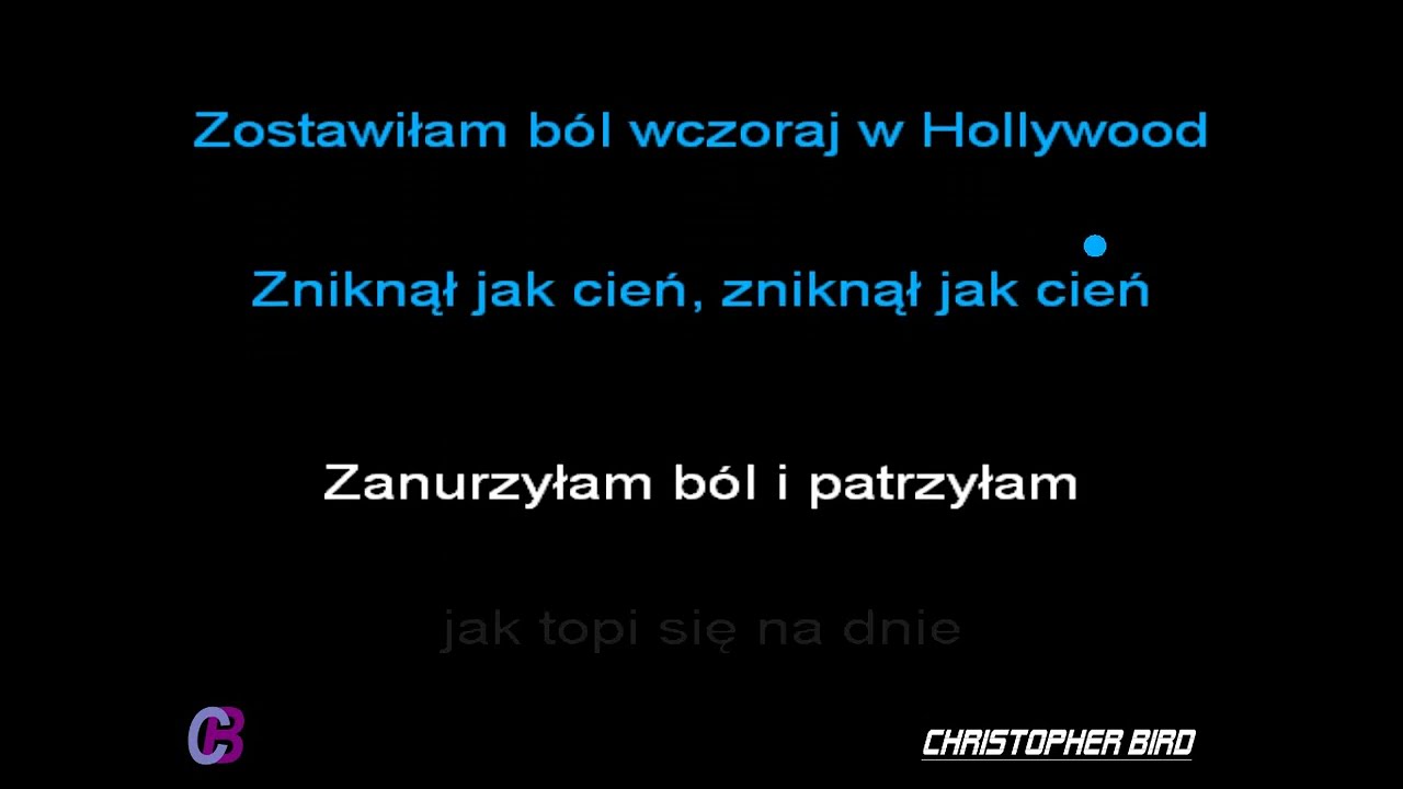 DARIA ZAWIAŁOW - FIFI HOLLYWOOD (KARAOKE/INSTRUMENTAL)(arranged by Christopher Bird)