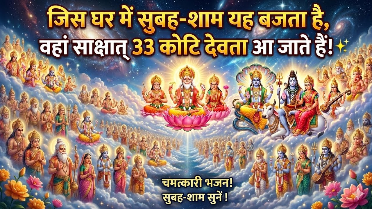 जिस घर में सुबह-शाम यह बजता है, वहां साक्षात् 33 कोटि देवता आ जाते हैं! ✨ Miracle