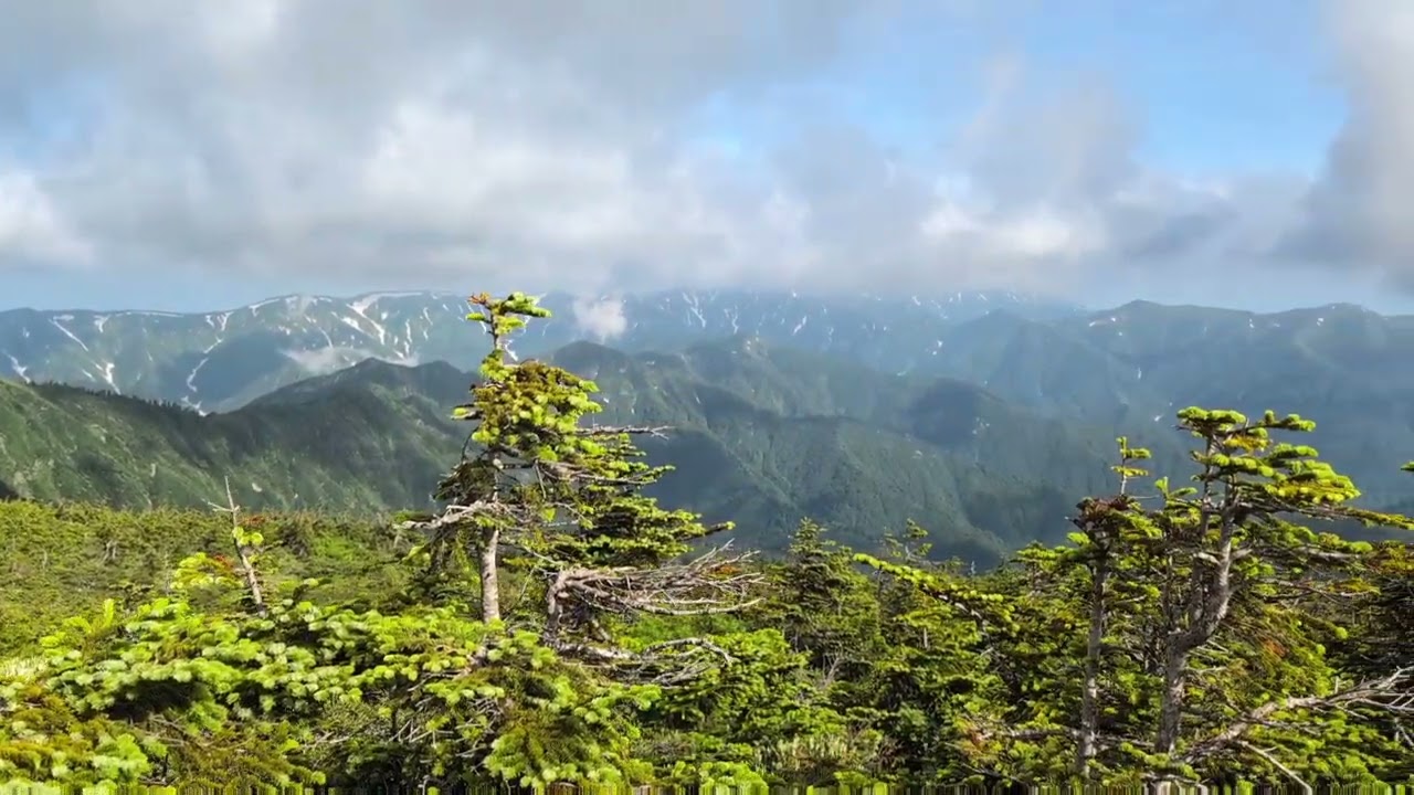プリンスルートで平ヶ岳へ　奥只見山荘