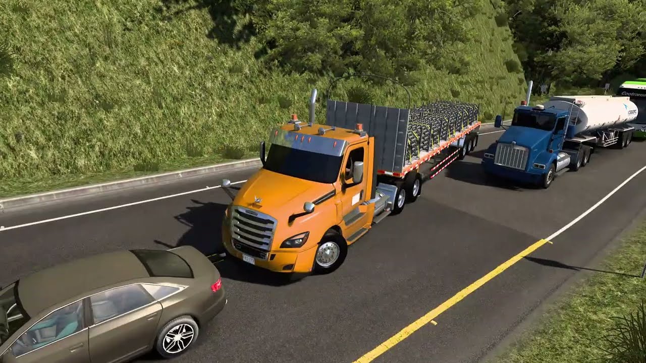 Ats Colombia Real Map Cajamarca- Calarca Alto de la linea