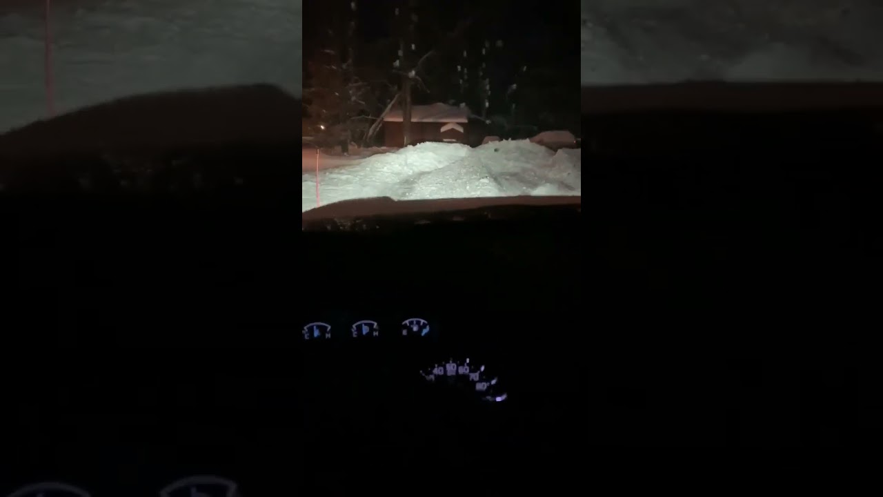 Gravel Parking Lot Snow Plowing in Traverse City, MI