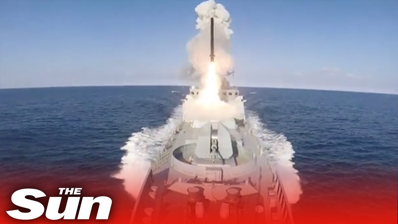 Russian warships launch four missiles at Ukrainian land targets
