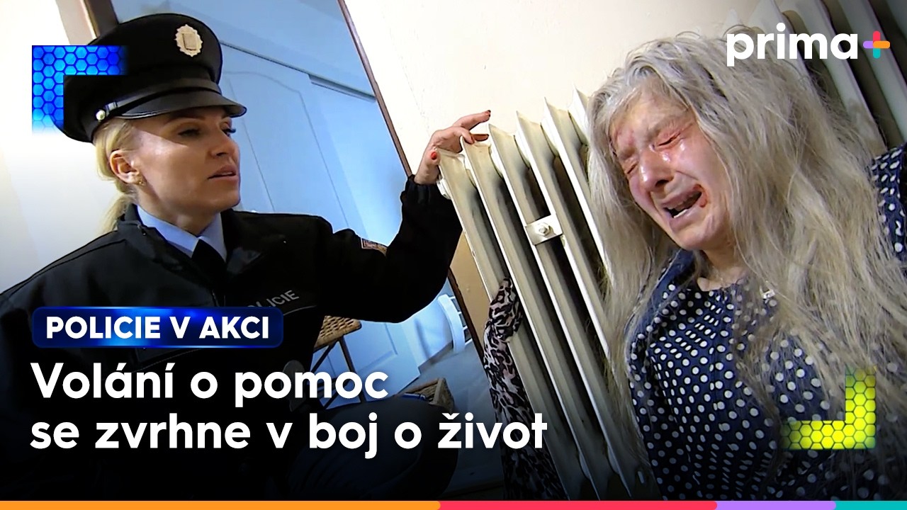 Z domu se ozývá ženský hlas a volá o pomoc | Policie v akci