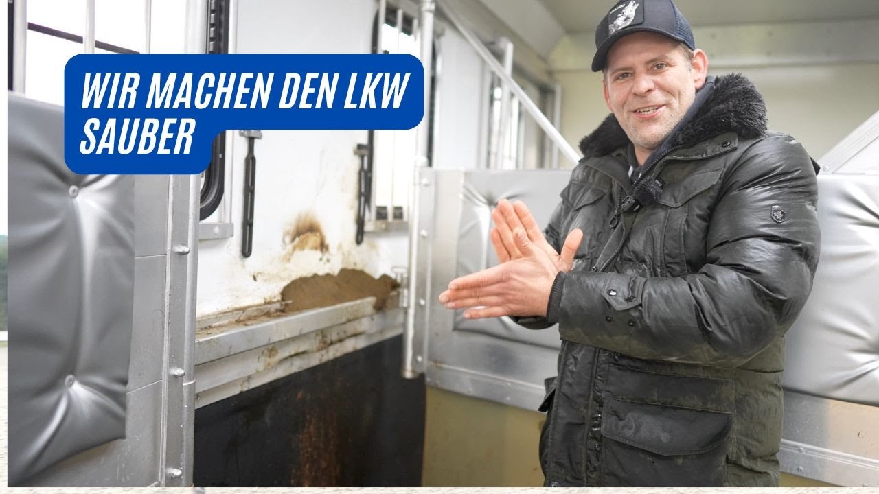 LKW sauber machen