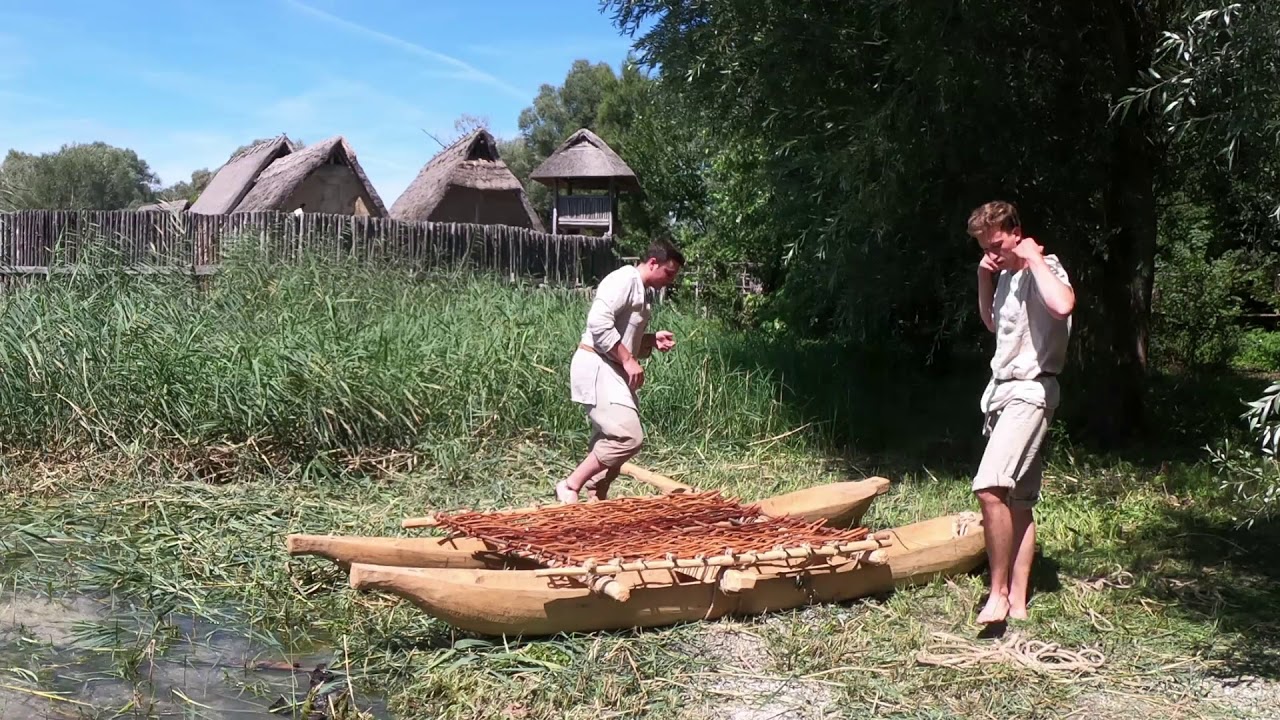 Pr&auml;historischer Bootsbau im Zeitraffer