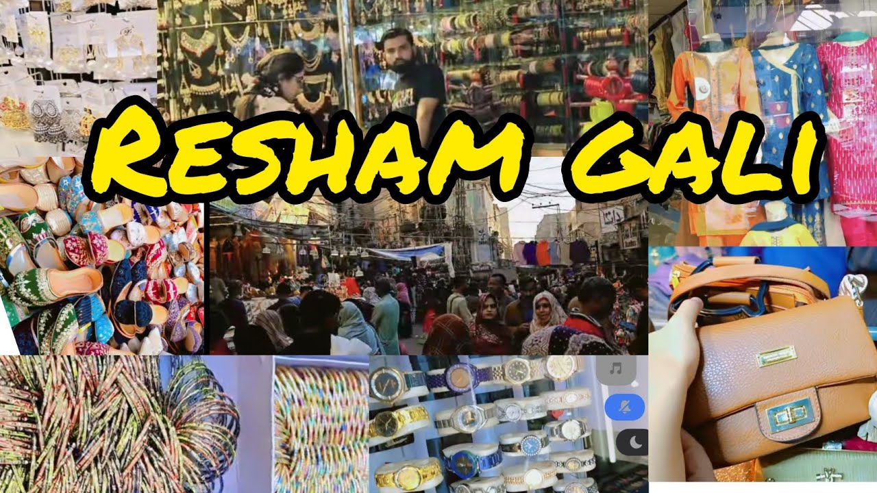 Hyderabad ki purani market Resham Gali || Kia shopping ki? 🤔