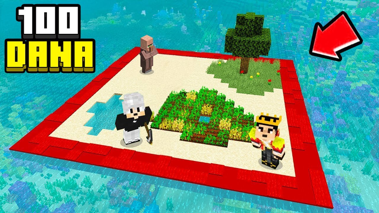 ZAJEDNO MORAMO 100 DANA PREŽIVJETI NA KOCKI U MINECRAFTU!! (misteriozni seljak?) ep.1