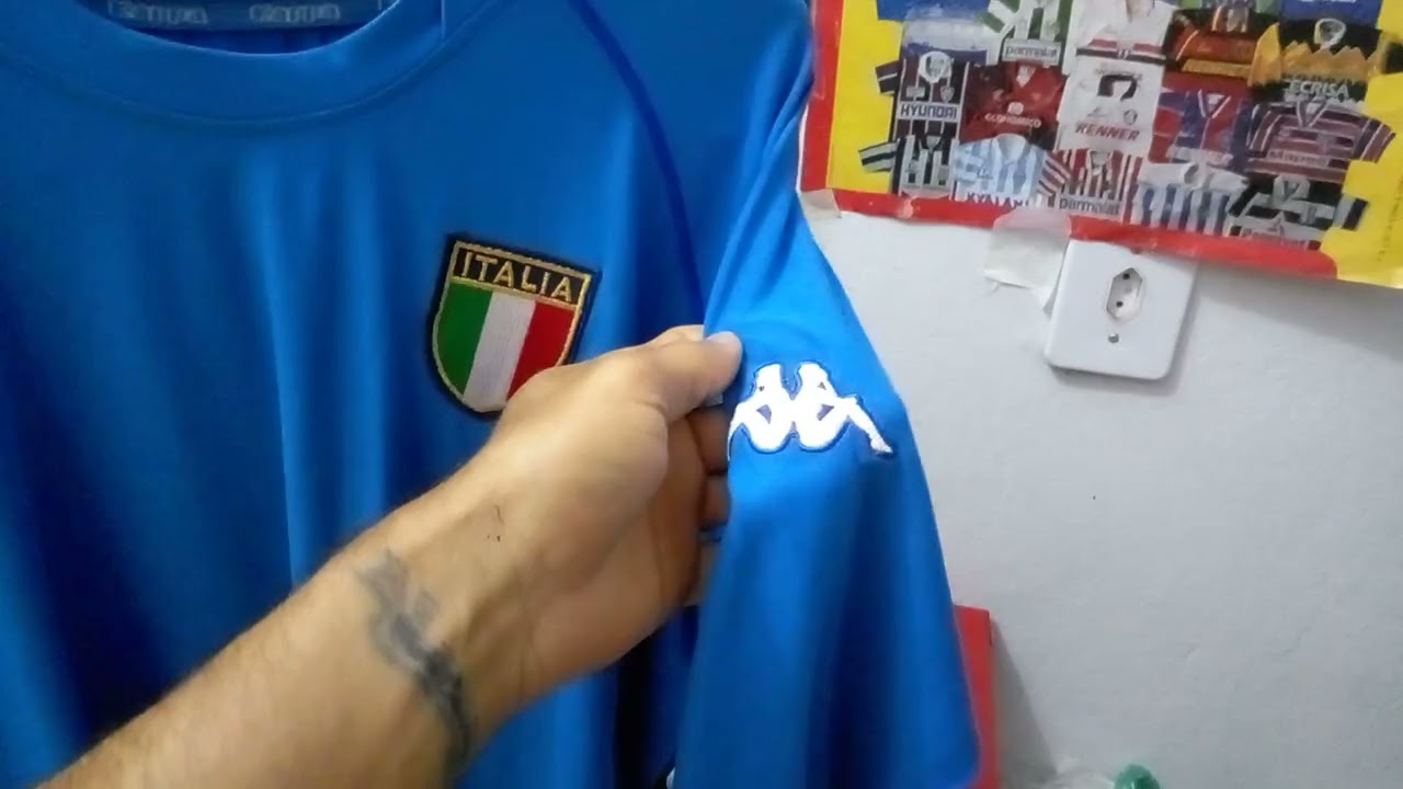 camisa da seleção da Itália 1999 , 2000 e 2002 , KAPPA