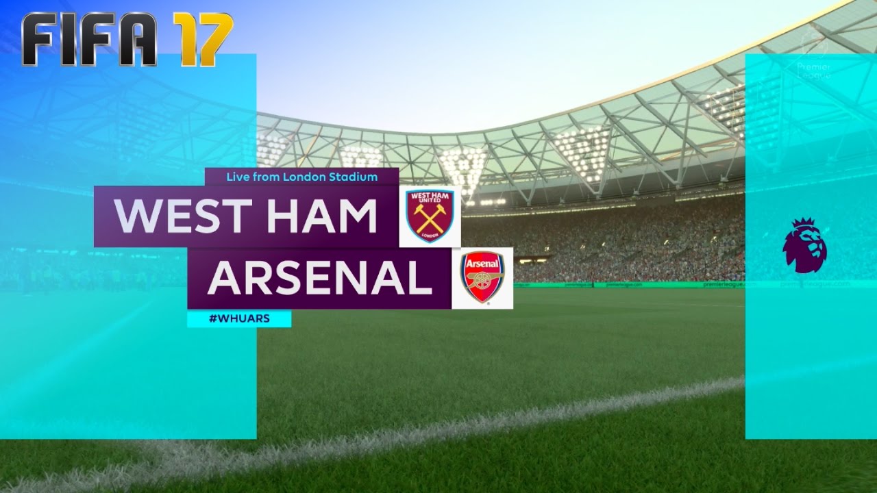 FIFA 17 - West Ham United vs. Arsenal @ London Stadium