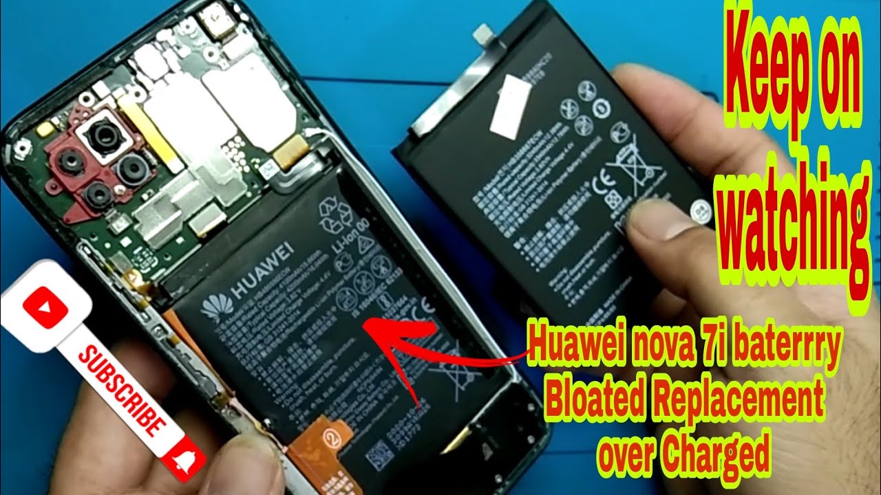 Huawie Nova 7i Baterry Replacement | Bloated Battery (Over Charged)How to Changed Battery Nova 7i?