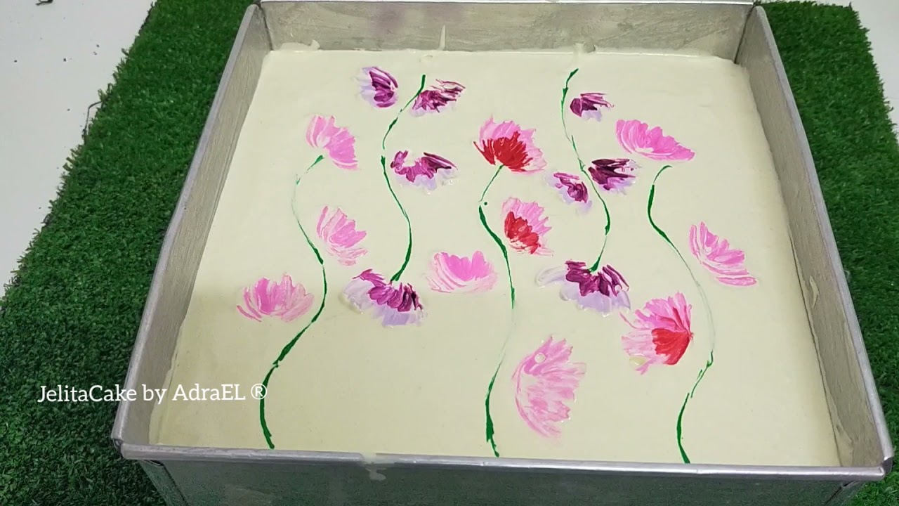 Video Lukis 34 : Corak Bunga Kekwa