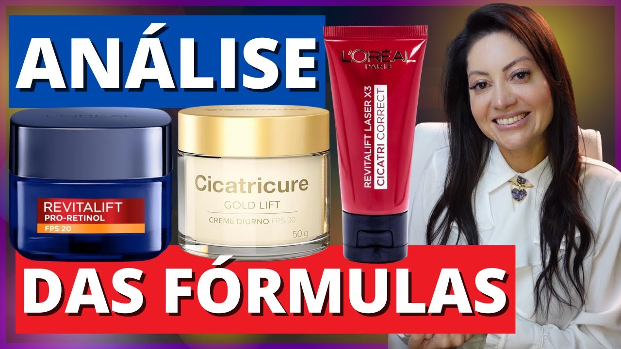 Fórmulas Antienvelhecimento: Revitalift Retinol, Laser X3 Cicatri... e Cicatricure contra as RUGAS!