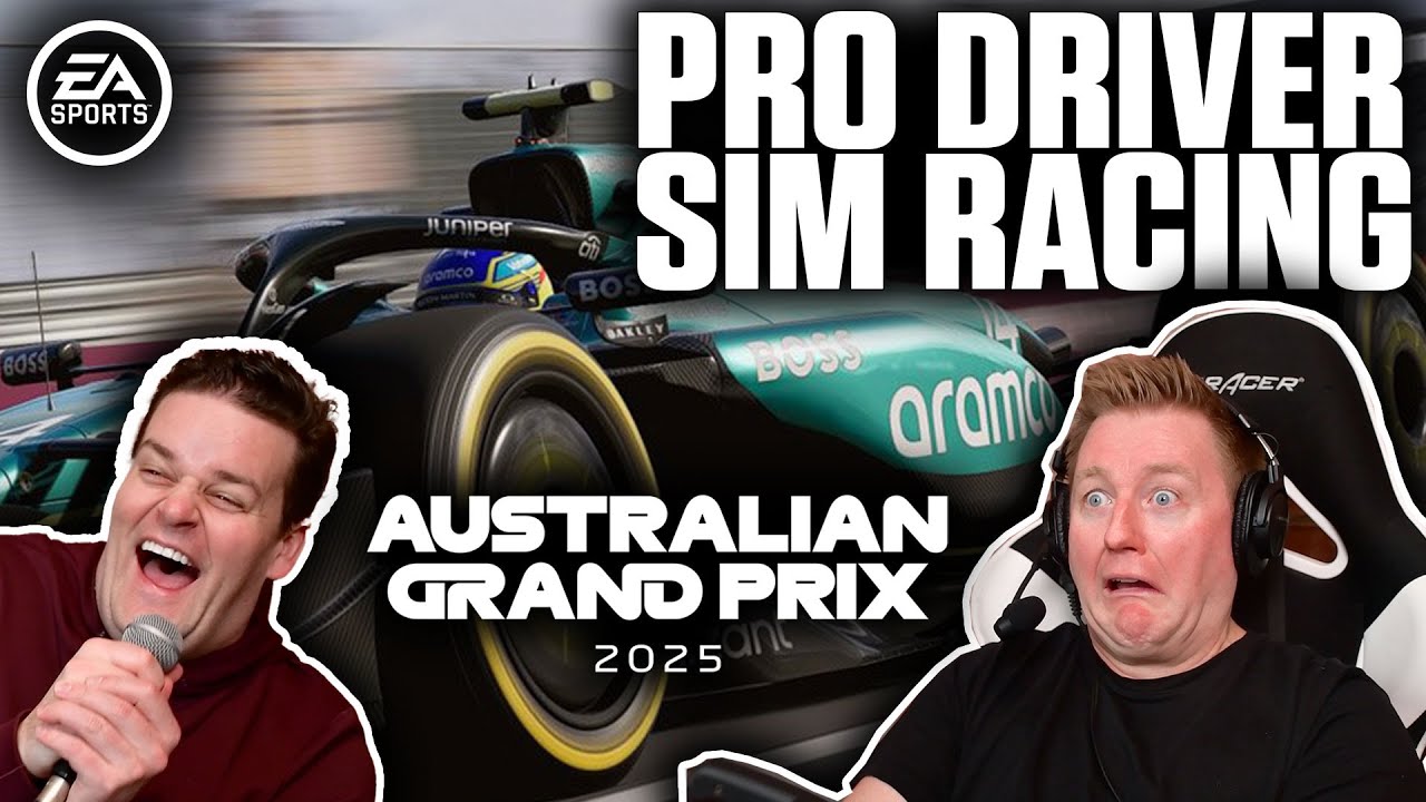 F1 Sim Racing Track Walkthrough - Australian Grand Prix 2025