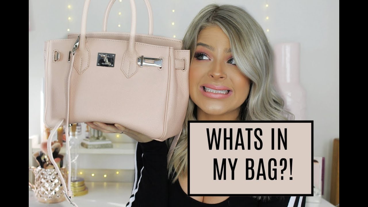 Whats in my bag LOL I'm gross | Valerie pac