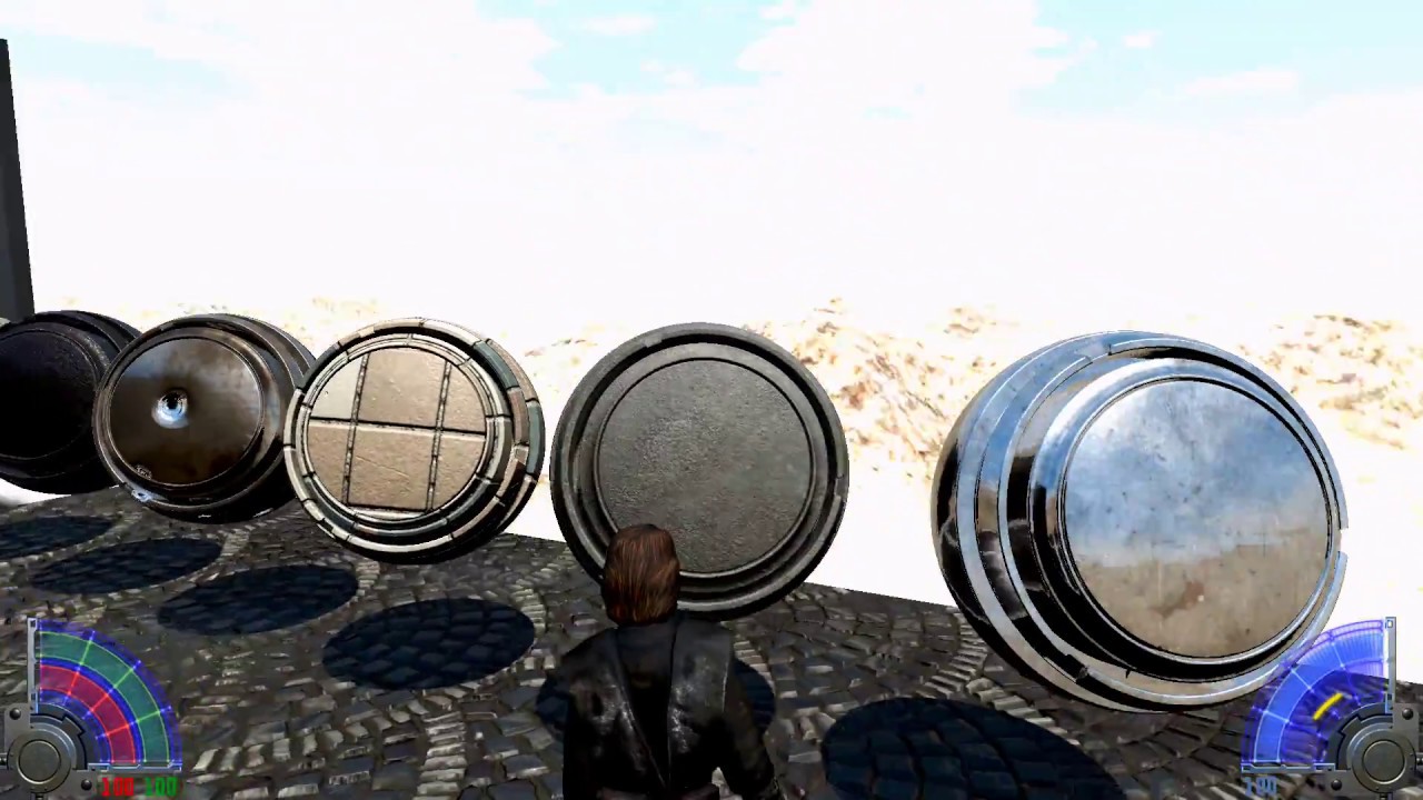 GL 2 (rend2-sp) PBR IBL Test