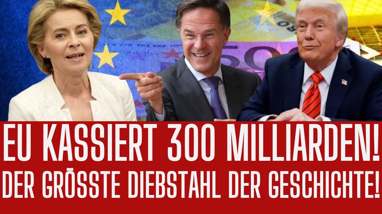 VERRAT des Rechts! EU entzieht 300 Mrd. – Finanz-TSUNAMI droht ALLEN!