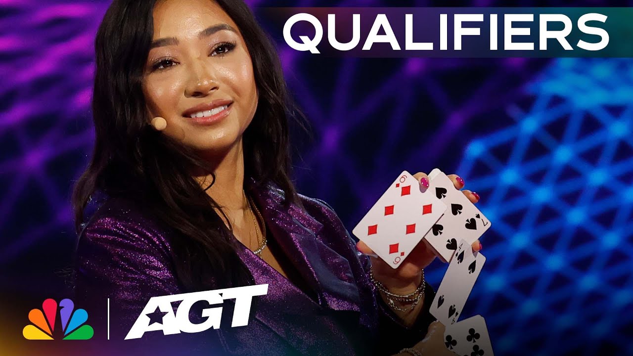 Anna Deguzman performs her most SURPRISING card magic! | Qualifiers | AGT 2023