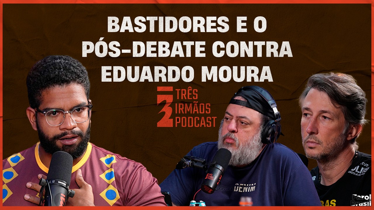 Bastidores e o p&oacute;s-debate contra Eduardo Moura