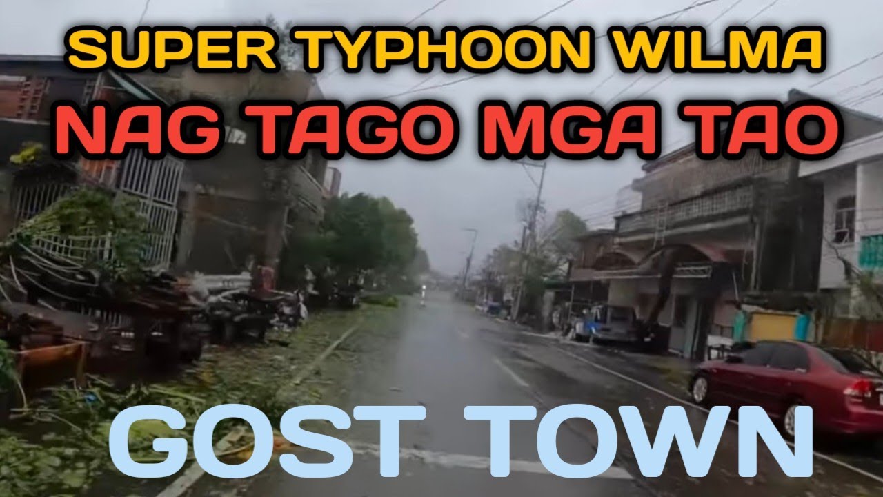 SUPER TYPHOON WILMA/MGA TAO SA BICOL NATATAKOT