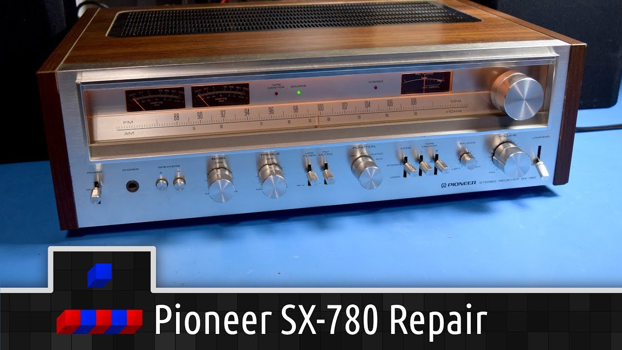 0x0022 - Pioneer SX-780 Repair