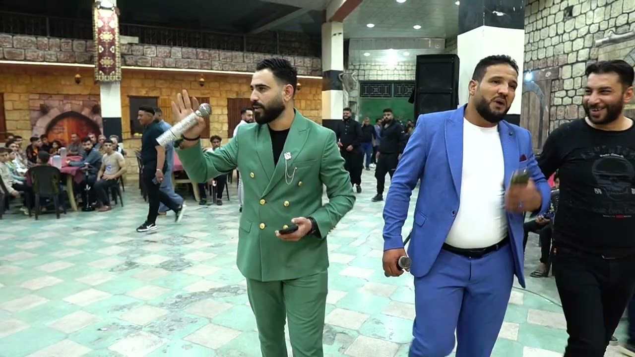 الفنان خالد الشمالي وماهر العلي عشيرةالصعب العريس احمد ابن المرحوم حج عزيز الاندلس ابونبال0941454004