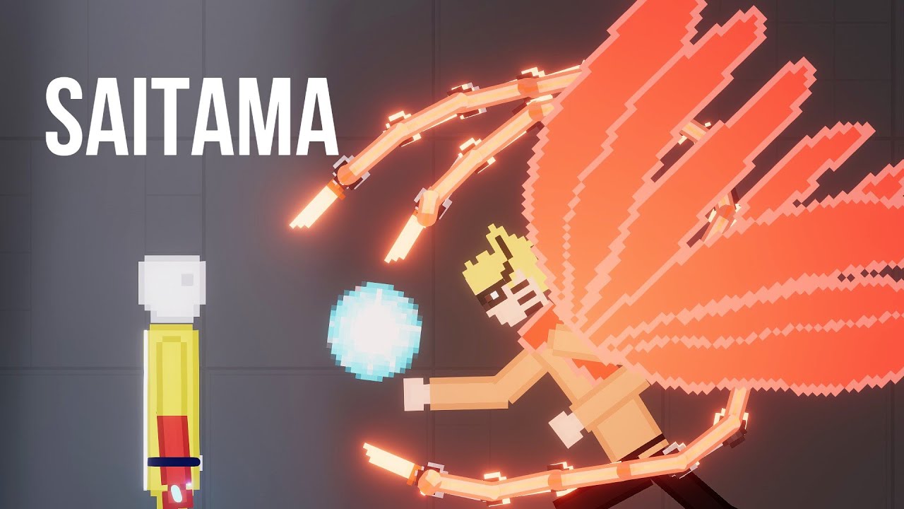 SAITAMA vs Naruto Baryon Mode - People PLAYGROUND 1.22