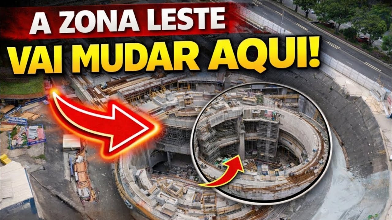 🚧😱 Essa Obra Gigante da Linha 2 Vai Mudar Tudo na Zona Leste! 🔥🚇