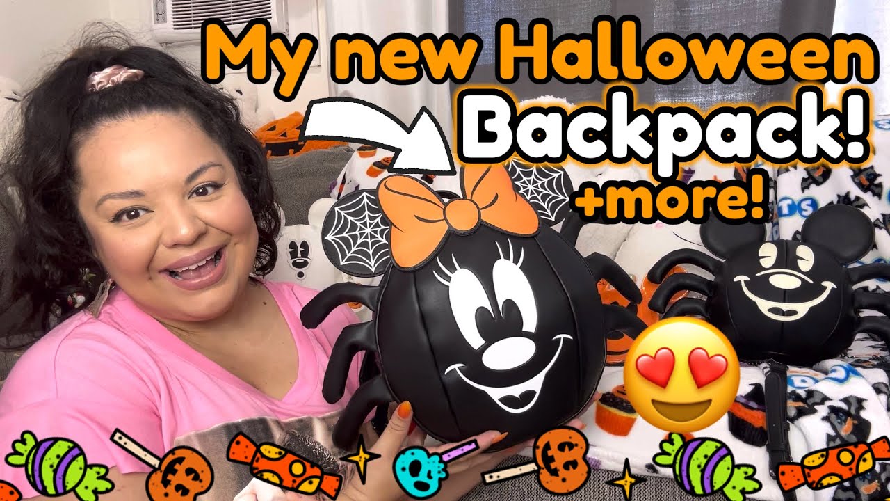 Just Look at how Gorgeous my new Halloween Backpack is!!🎃👻❤️ #loungefly