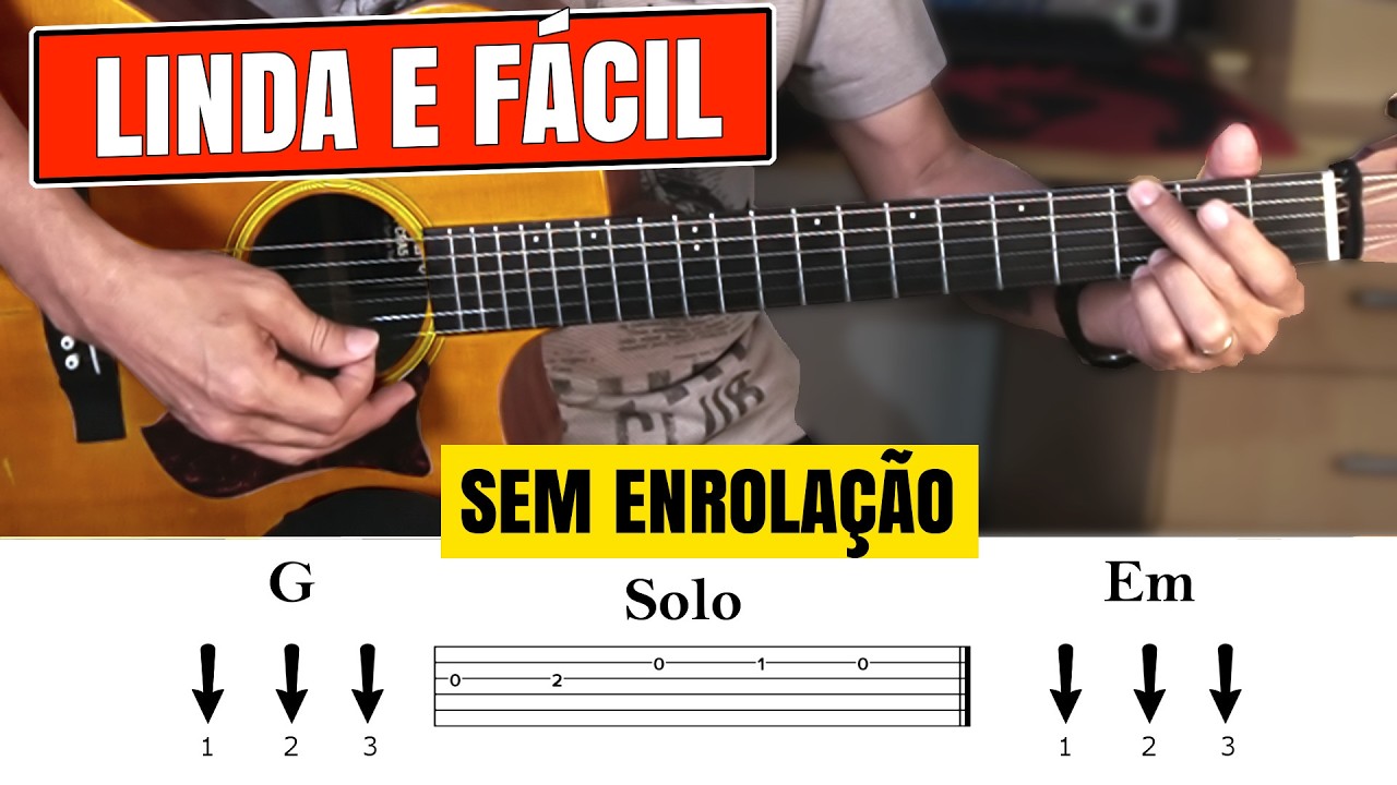 Como tocar violão SEM DOM - Qualquer um vai conseguir - Prof. Sidimar Antunes