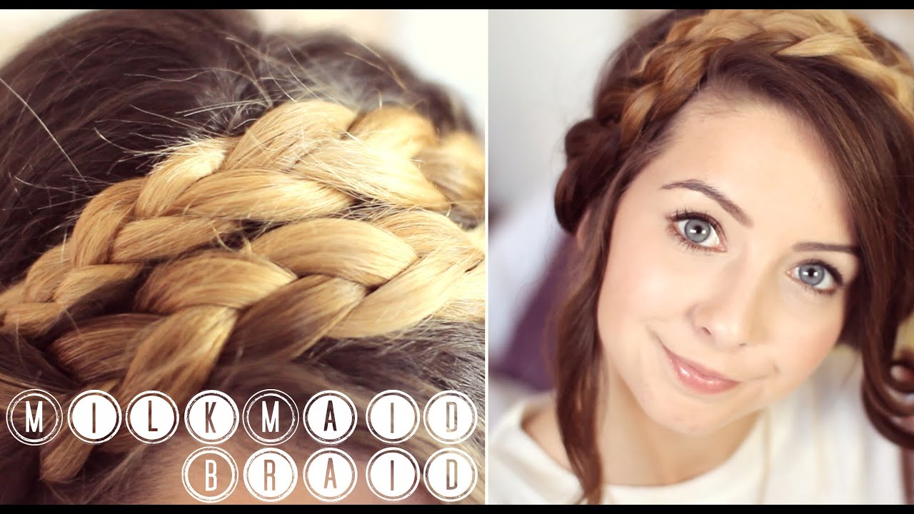 How To: MilkMaid Braid Up-do | Zoella