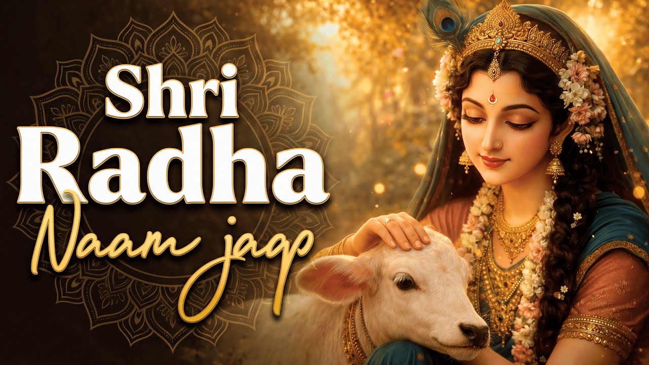 Continuous Shri Radha Naam Jaap | श्री राधा नाम जप | Radha Naam Dhun | Deep Bhakti