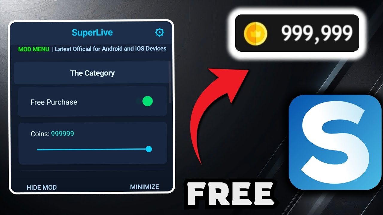 SuperLive Hack 2026 &ndash; How to Get 999,999 Unlimited Free Coins (SuperLive Mod APK iOS & Android)