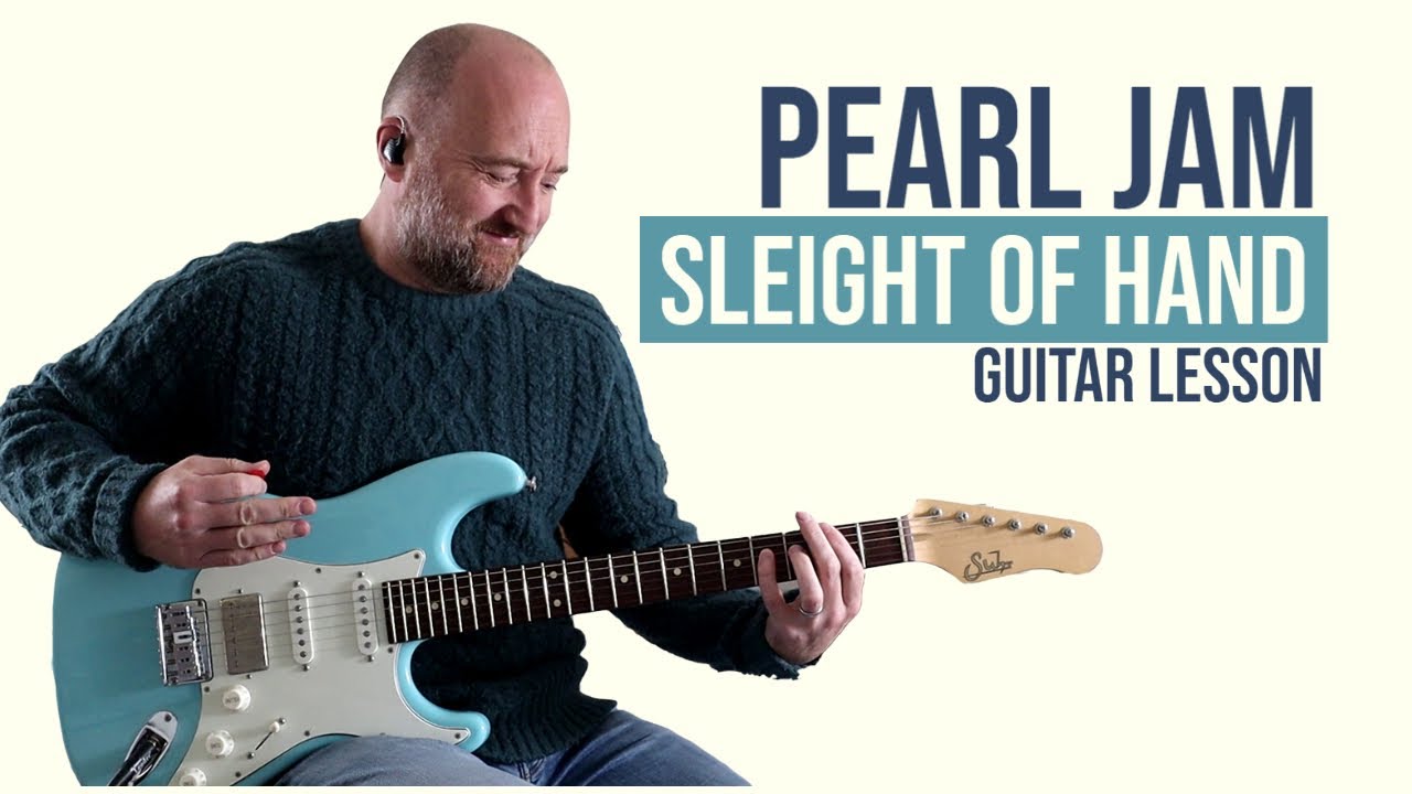 How to Play "Sleight of Hand" by Pearl Jam | Guitar Lesson