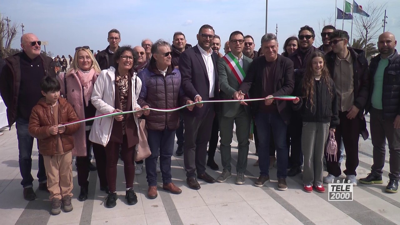 Inaugurato il nuovo lungomare di Sassonia a Fano