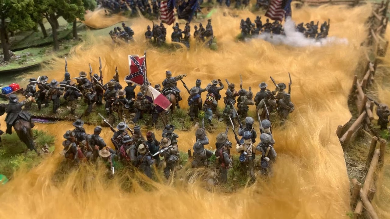 Battle of Gettysburg - The Final Game. Wargaming the American Civil War