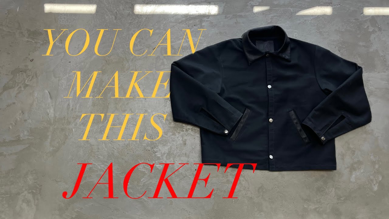 How to make a jacket from SCRATCH 