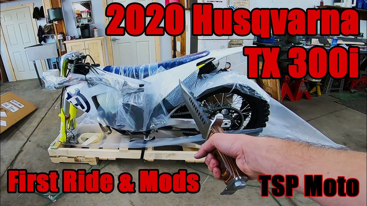 2020 Husqvarna TX 300i First Ride & Mods