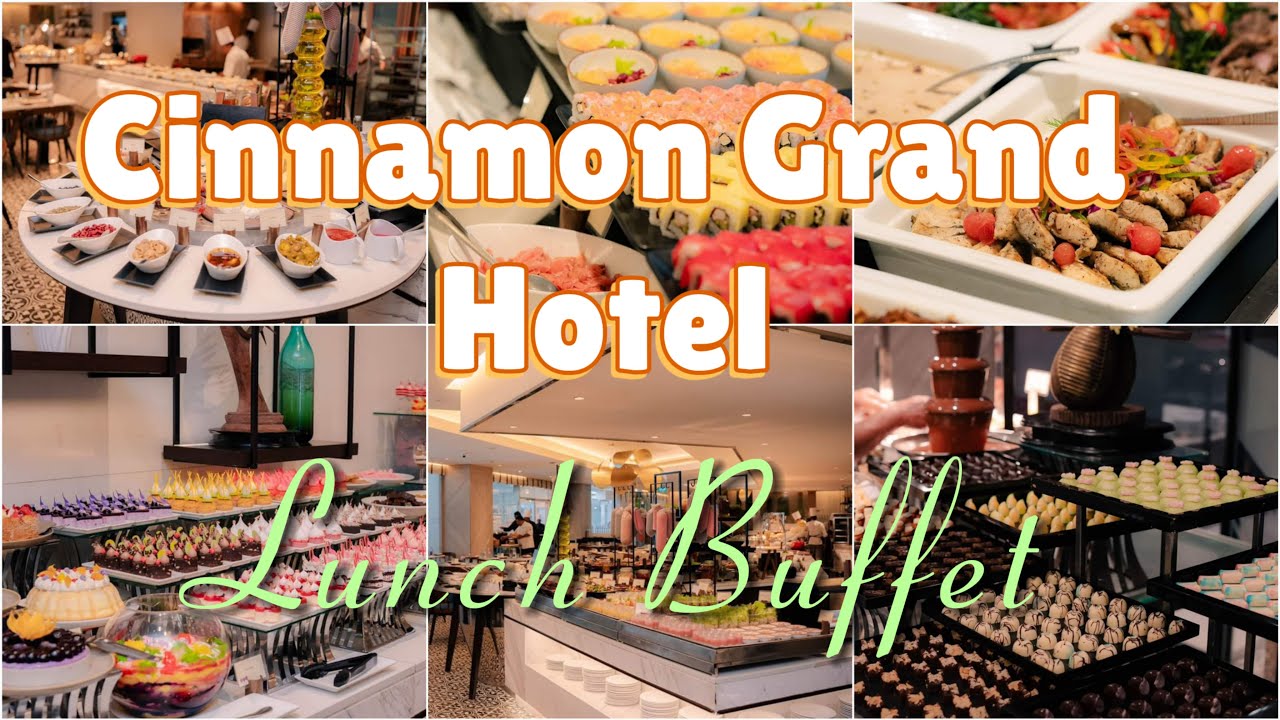 Unlimited Lunch Buffet 6,200/= only Cinnamon Grand Hotel Colombo #buffet #mrwalkerceylon  #food
