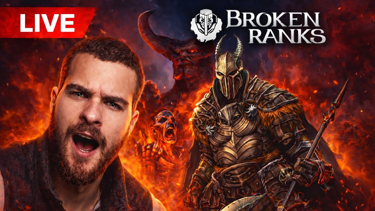 BROKEN RANKS – PRZERWA W SERII! COŚ SE POLATAMY DZISIAJ! LOSOWANIE NA PLATYNĘ! 