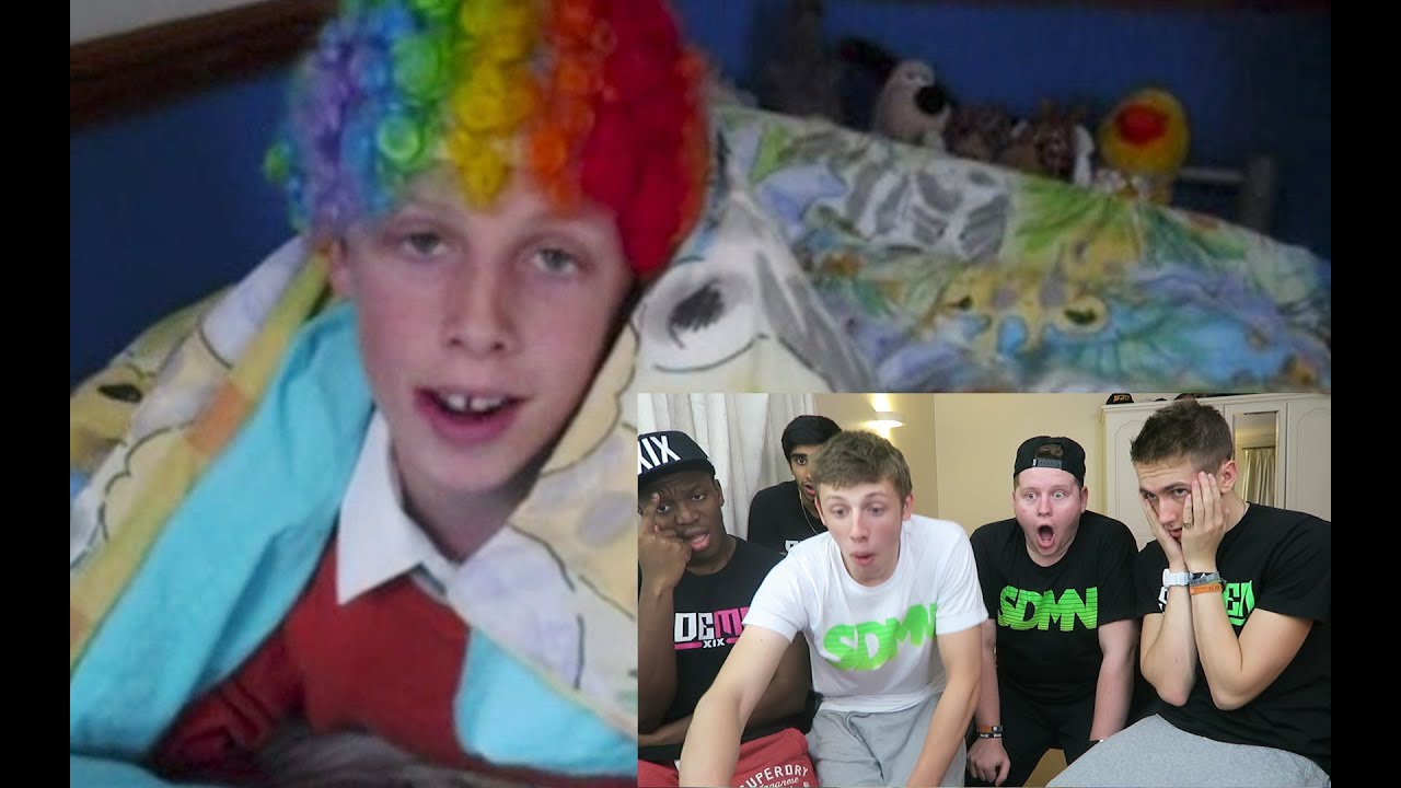 THE SIDEMEN REACT TO MY OLD VIDEOS!!