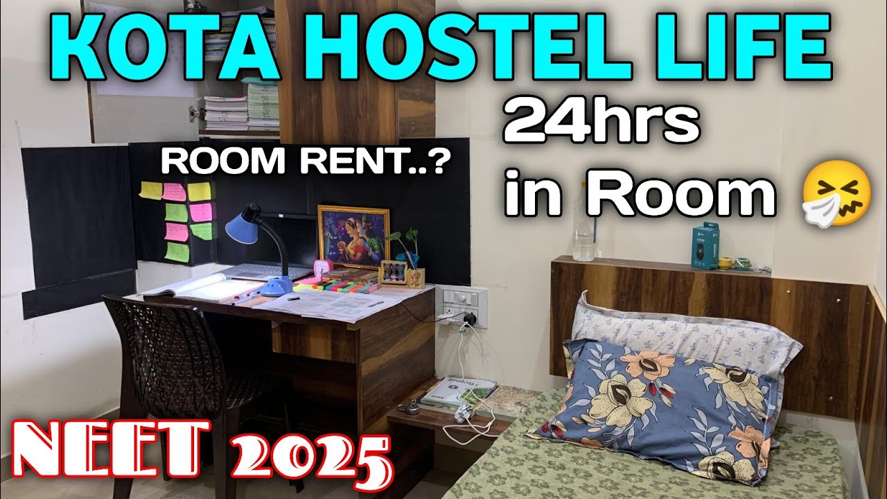 KOTA HOSTEL LIFE 😢 | STUDY VLOG | ALLEN KOTA | NEET ASPIRANT | HOSTEL LIFE | STUDY MOTIVATION VIDEO